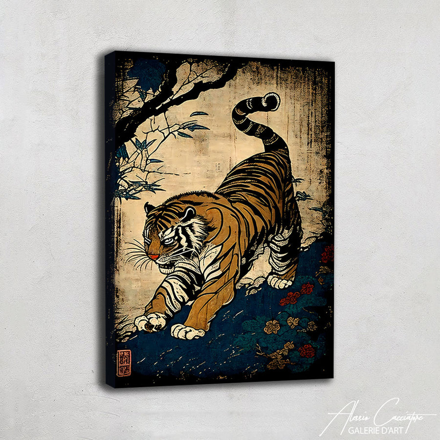 Art Tableau Japonais – mise en situation