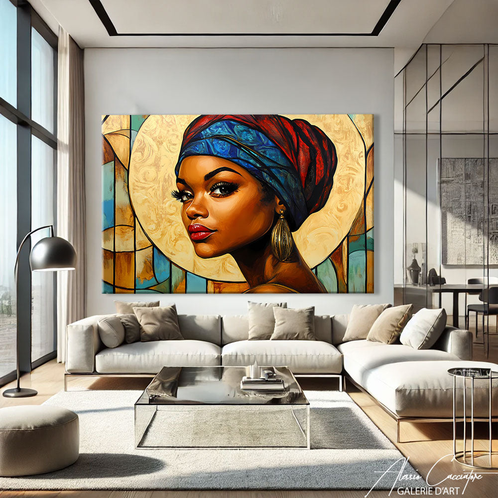 Cadre Photo Femme Africaine