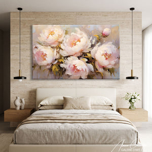 TABLEAU ABSTRAIT PIVOINES