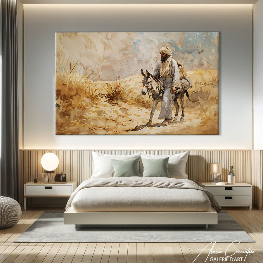 tableau art oriental – mise en situation