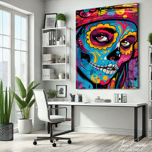 Tête de Mort dans un Tableau