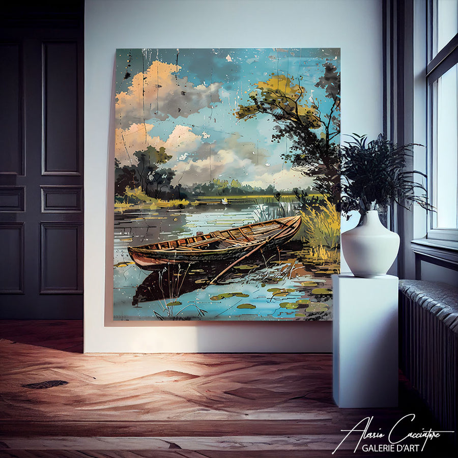 Tableau Nature Paysage – mise en situation