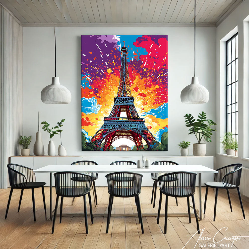 TABLEAU PARIS POP ART
