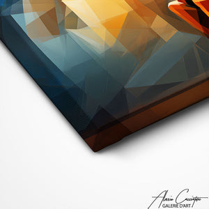 TABLEAU STYLE CUBISME Alessio Cacciatore