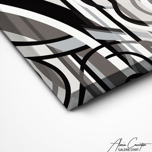 TABLEAU ART DÉCO ANCIEN Alessio Cacciatore