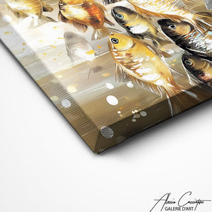 TABLEAU AVEC DES POISSONS AlessioCacciatore