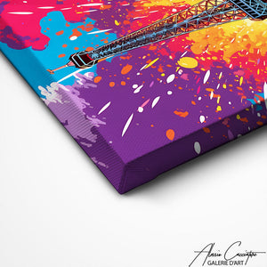 TABLEAU PARIS POP ART Alessio Cacciatore