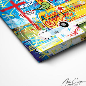 TABLEAU STREET ART RELIGIEUX Alessio Cacciatore