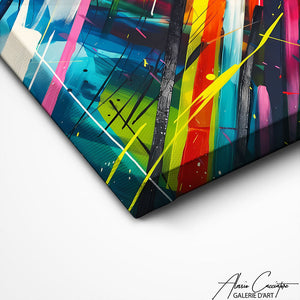 TABLEAU CONTEMPORAIN ABSTRAIT Alessio Cacciatore