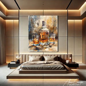 TABLEAU WHISKY MODERNE