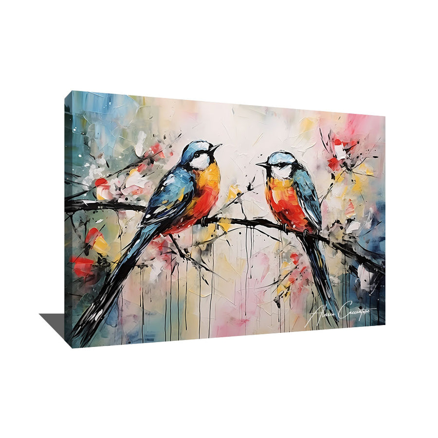 tableau oiseau
