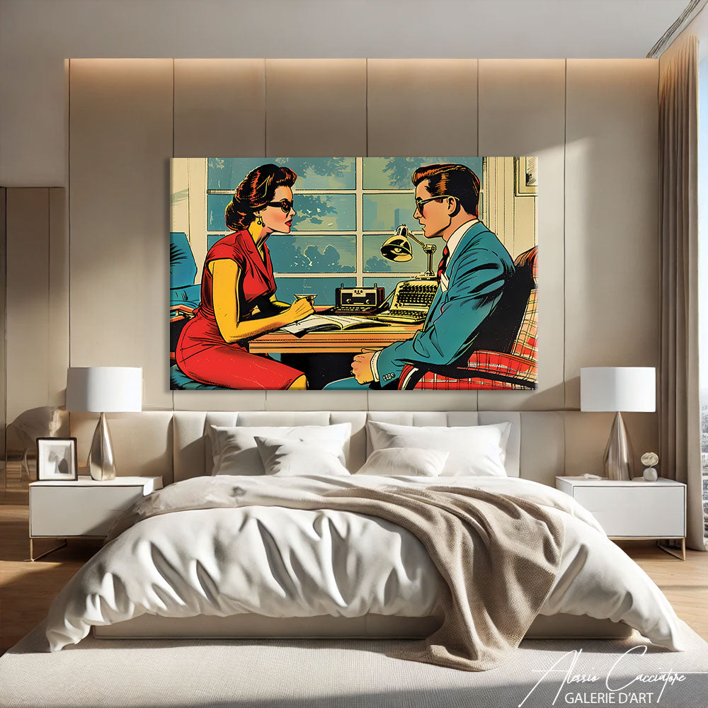 Tableau Pop Art Géant