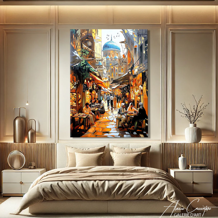 Tableau Arabesque – mise en situation