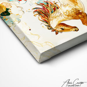 TABLEAU CHEVAL CHINOIS Alessio Cacciatore