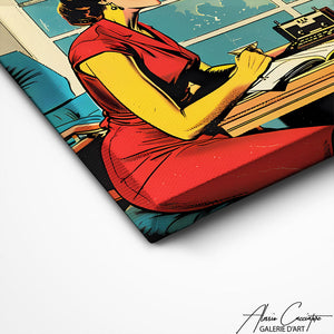 TABLEAU POP ART GÉANT Alessio Cacciatore