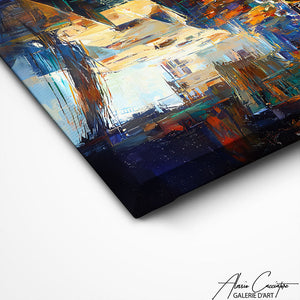 TABLEAU ABSTRAIT DECO ORIENTAL AlessioCacciatore