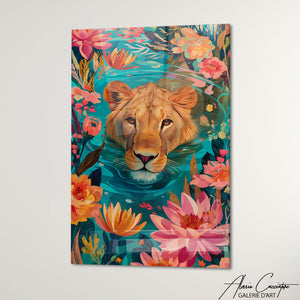 Tableau Lion Moderne