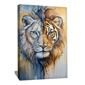 TABLEAU LION ARTISTE