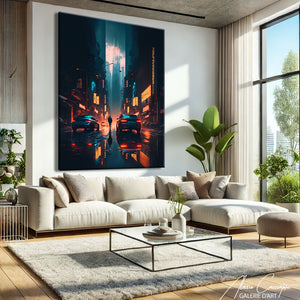 Tableau New York Coloré