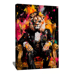 Tableau Lion