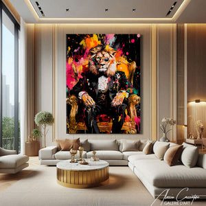 Tableau Lion Mafia