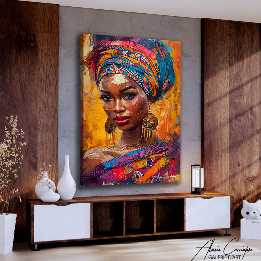 Tableau Africain Contemporain – mise en situation