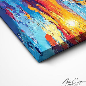 TABLEAU ABSTRAIT PANORAMIQUE AlessioCacciatore