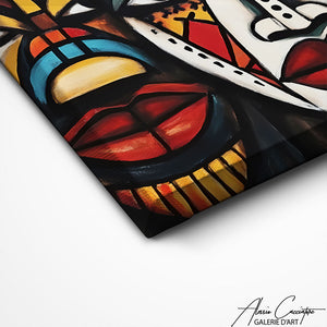 TABLEAU MASQUE AFRICAIN AlessioCacciatore