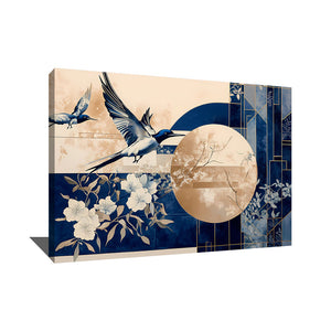 TABLEAU JAPONAIS DORÉ