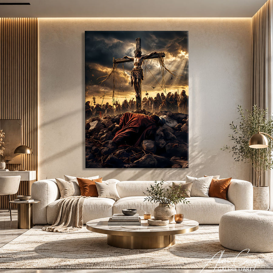 TABLEAU CHRIST CRUCIFIÉ – mise en situation