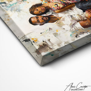 TABLEAU FAMILLE AFRICAINE Alessio Cacciatore