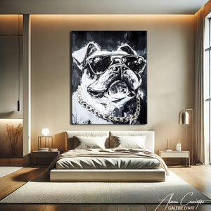 Tableau Noir Et Blanc Moderne