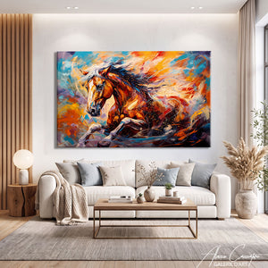 Peinture Cheval Peintre