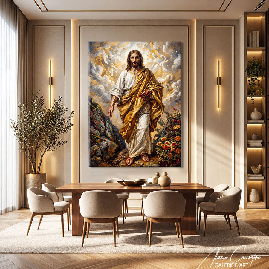 TABLEAU RELIGIEUX MODERNE – mise en situation