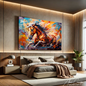 Décoration Murale Cheval Peintre