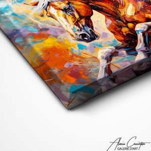Art Mural Cheval Peintre