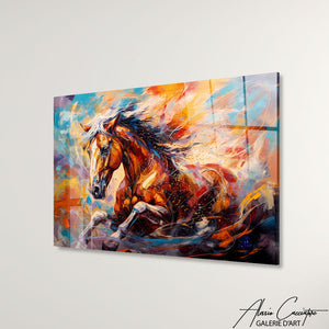 Cadre Cheval Peintre