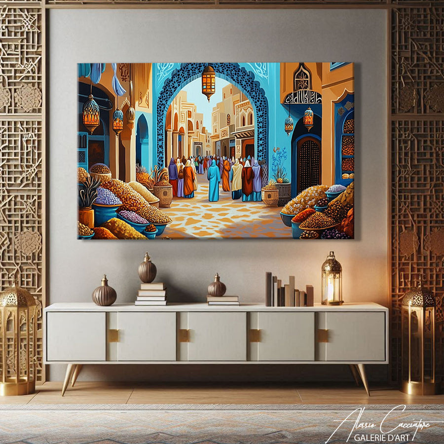 Tableau Musulman Design – mise en situation