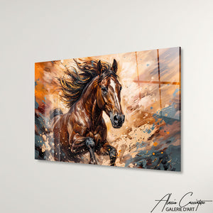 Cadre De Cheval Marron