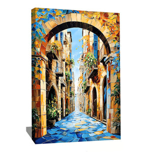 TABLEAU ABSTRAIT VERTICAL AlessioCacciatore