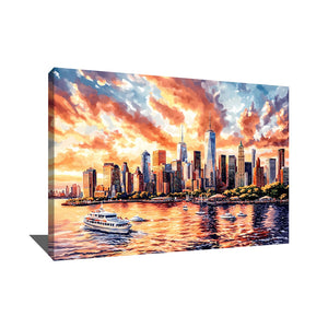 TABLEAU NEW YORK LUMINEUX