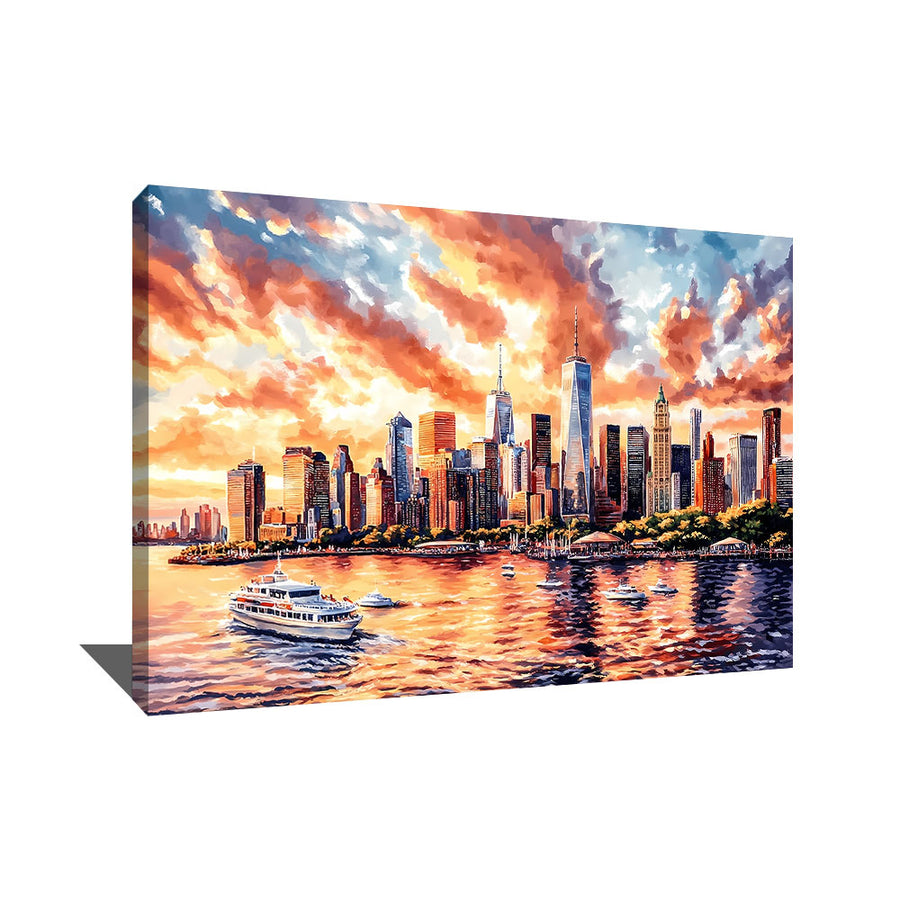 TABLEAU NEW YORK LUMINEUX