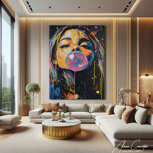 Tableau Visage Femme