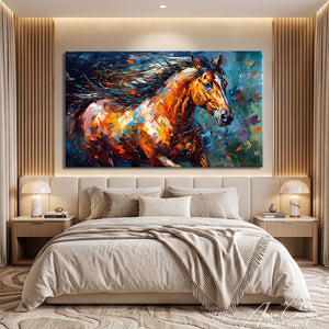 Toile Cheval Au Galop