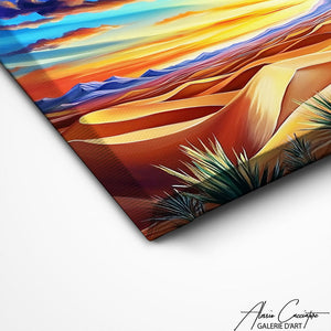 TABLEAU DESERT CHAMEAU AlessioCacciatore