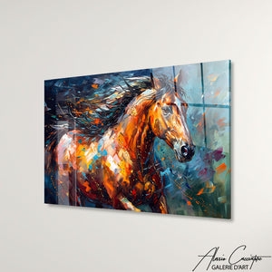 Cadre Cheval Au Galop
