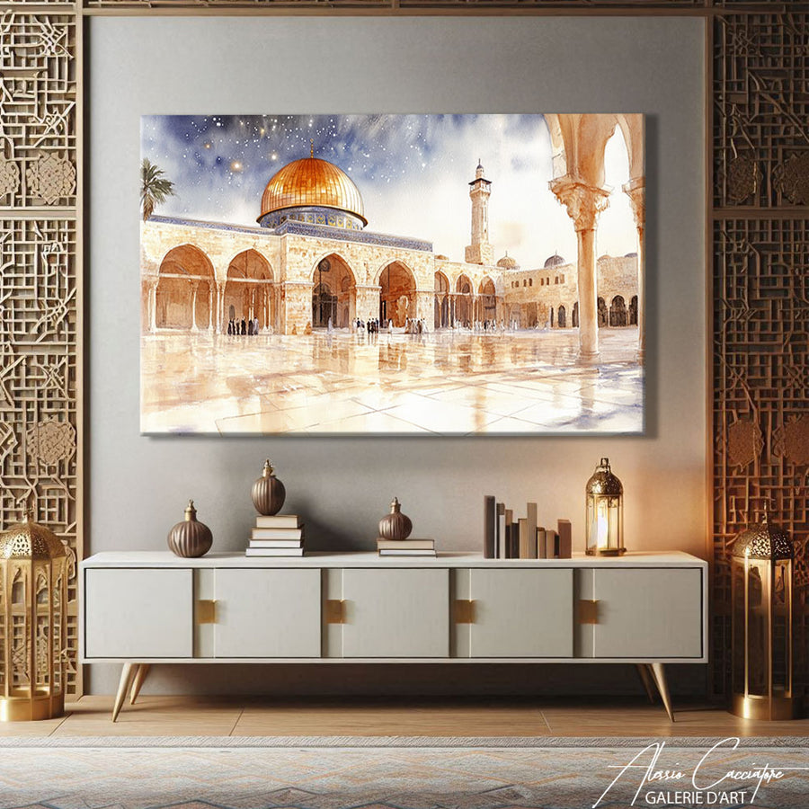 Tableau Musulman Deco – mise en situation