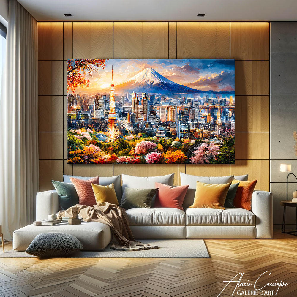 TABLEAU TOKYO MONT FUJI