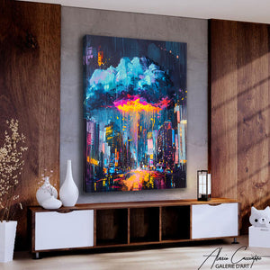 Tableau Graffiti Coloré