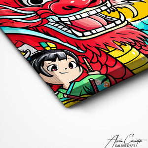 TABLEAU MANGA KAWAII AlessioCacciatore